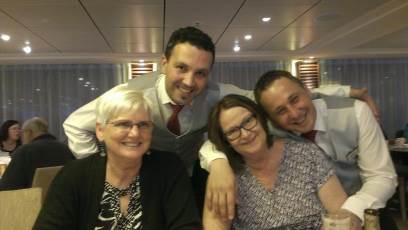 Taste of Holland and Belguim Dinner with Joani, Barbara and Mary